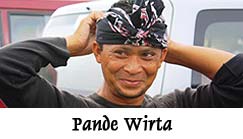 pande wirta guida bali faidate, l'autista parlante italiano bali, italiano guida a bali